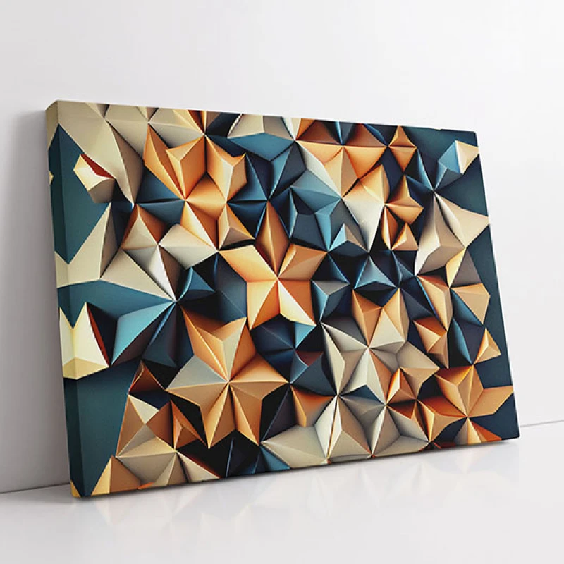 Vibranta Geometrica - Tablou geometric