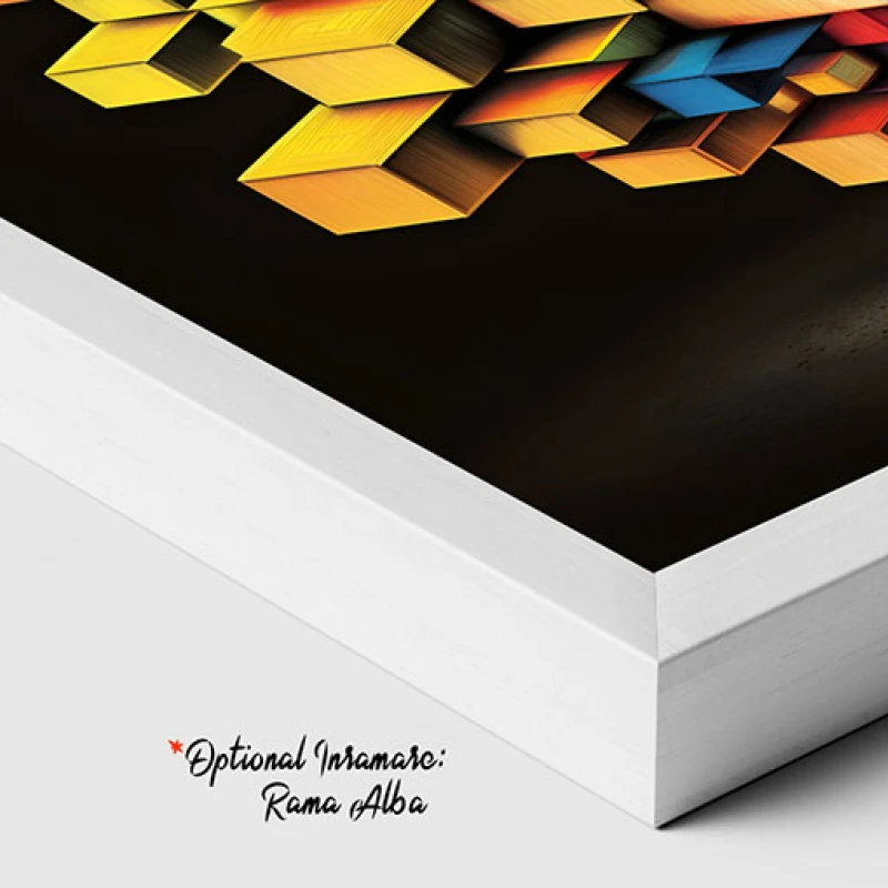 Abstract si Concret - Tablou geometric