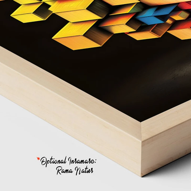 Abstract si Concret - Tablou geometric