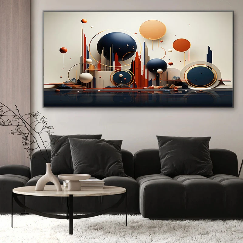 Forme si Culori - Tablou geometric Forme si Culori - Tablou geometric