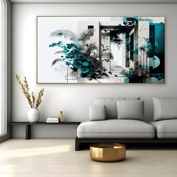 Jocul Luminii si Umbrei - Tablou geometric Jocul Luminii si Umbrei - Tablou geometric