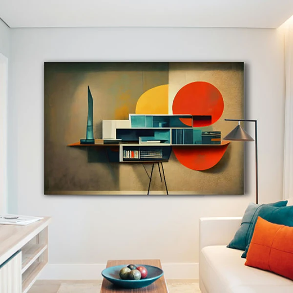 Universul Liniei - Tablou geometric