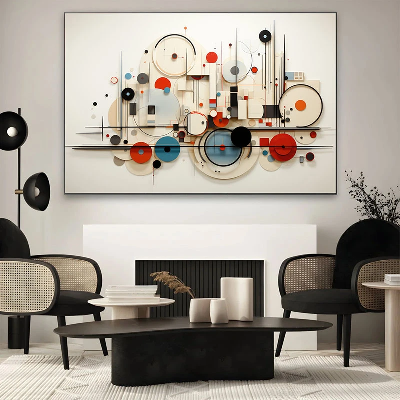Lumea Formelor - Tablou geometric