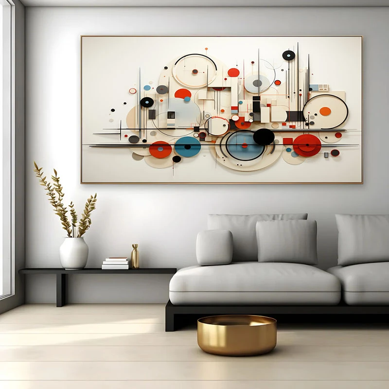 Lumea Formelor - Tablou geometric