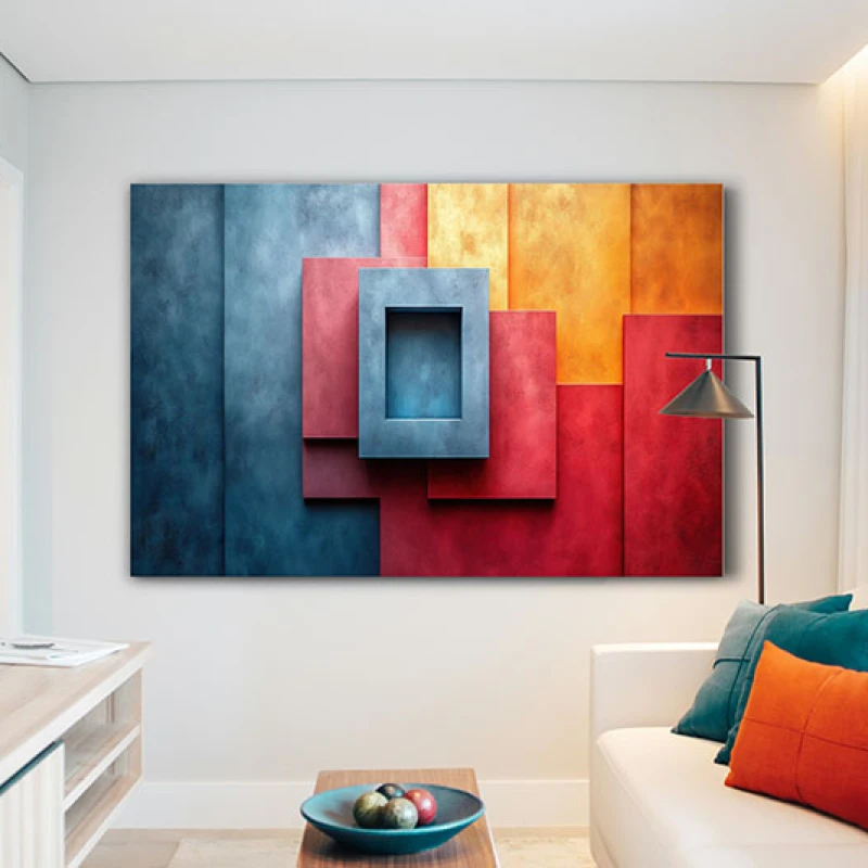 Dansul Culorilor - Tablou geometric