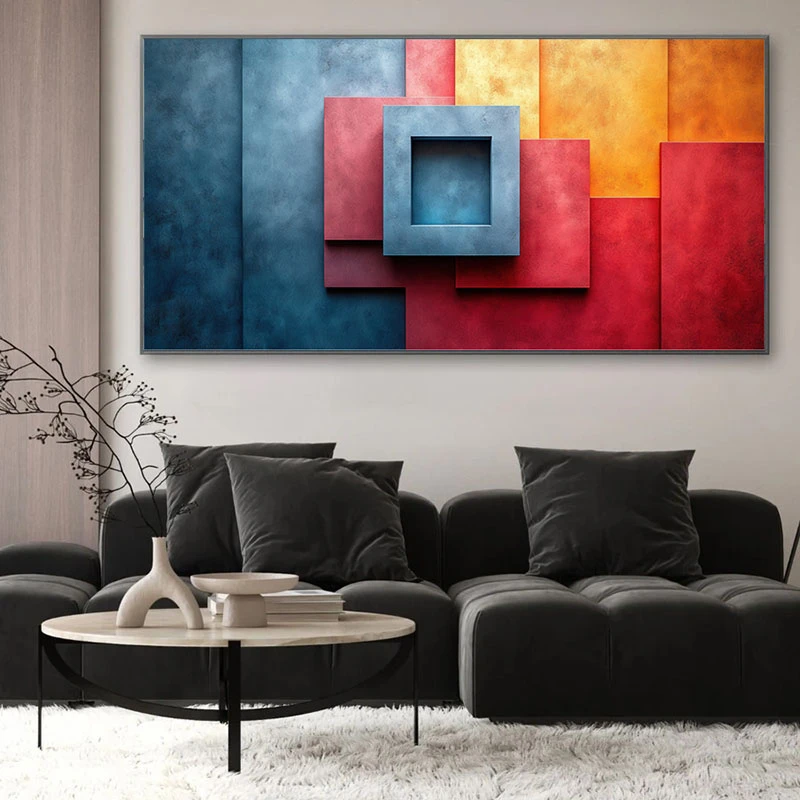 Dansul Culorilor - Tablou geometric