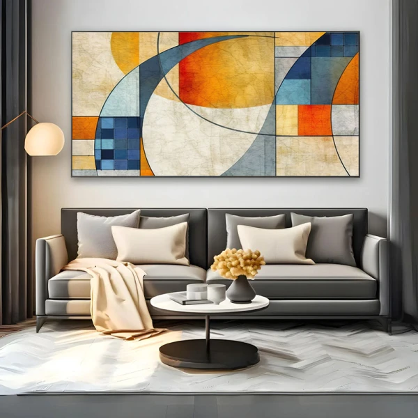 Pictura Geometriei - Tablou geometric