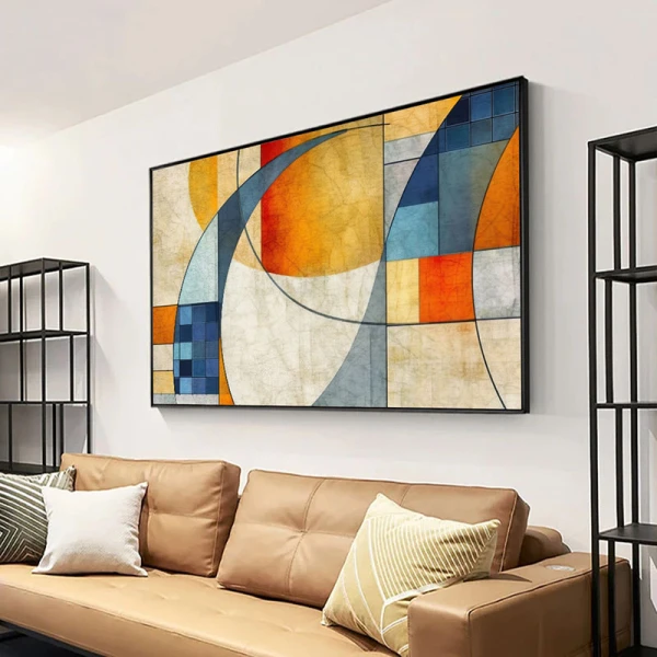 Pictura Geometriei - Tablou geometric Pictura Geometriei - Tablou geometric