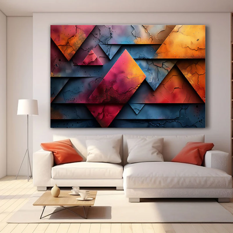 Armonia Unghiurilor - Tablou geometric