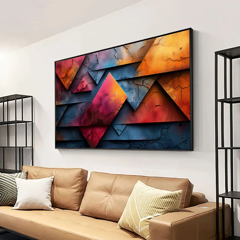 Armonia Unghiurilor - Tablou geometric