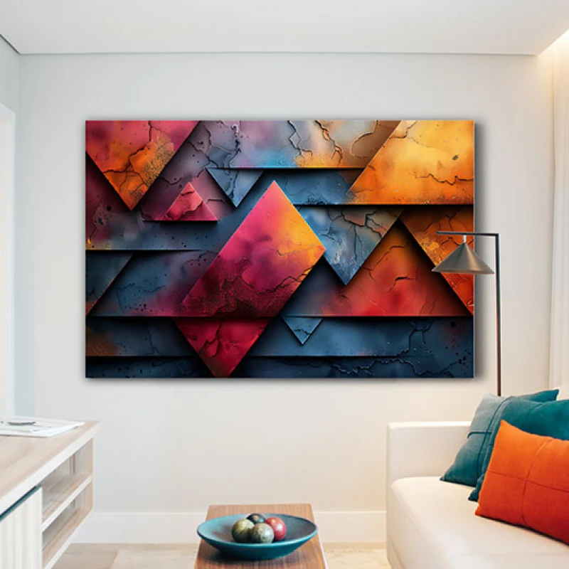 Armonia Unghiurilor - Tablou geometric