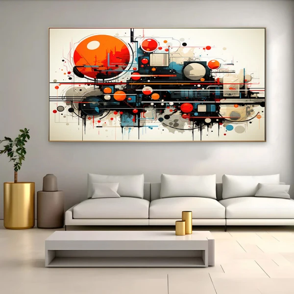 Arta Geometrica - Tablou geometric