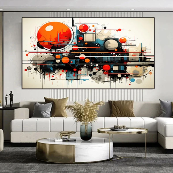 Arta Geometrica - Tablou geometric