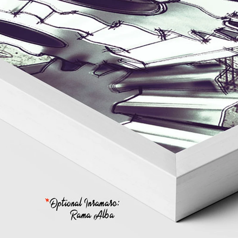 Armonia Contururilor - Tablou geometric