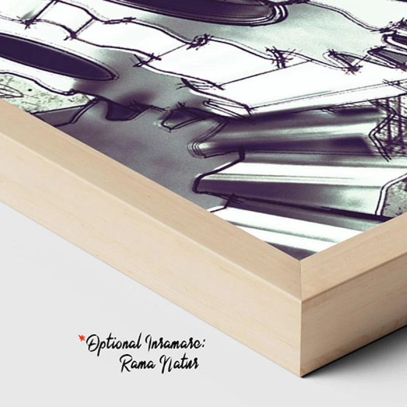 Armonia Contururilor - Tablou geometric