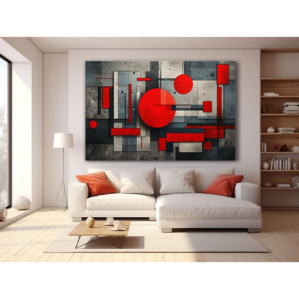 Cantecul Formelor - Tablou geometric