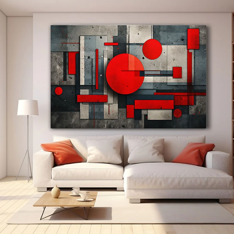 Cantecul Formelor - Tablou geometric