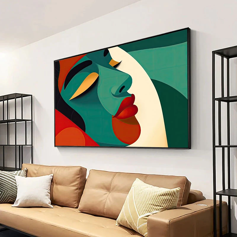 Melodie în Unghiuri - Tablou geometric