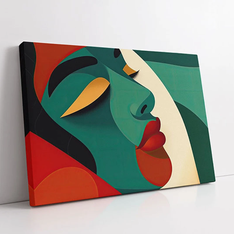 Melodie în Unghiuri - Tablou geometric