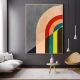 Eleganta Formelor Geometrice - Tablou geometric