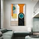 Sculptand cu Liniile - Tablou geometric Sculptand cu Liniile - Tablou geometric