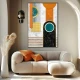 Sculptand cu Liniile - Tablou geometric Sculptand cu Liniile - Tablou geometric