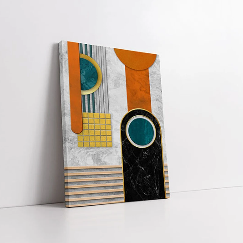 Sculptand cu Liniile - Tablou geometric Sculptand cu Liniile - Tablou geometric