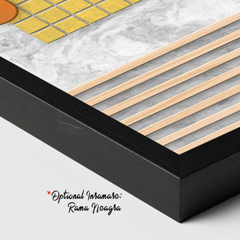 Sculptand cu Liniile - Tablou geometric Sculptand cu Liniile - Tablou geometric