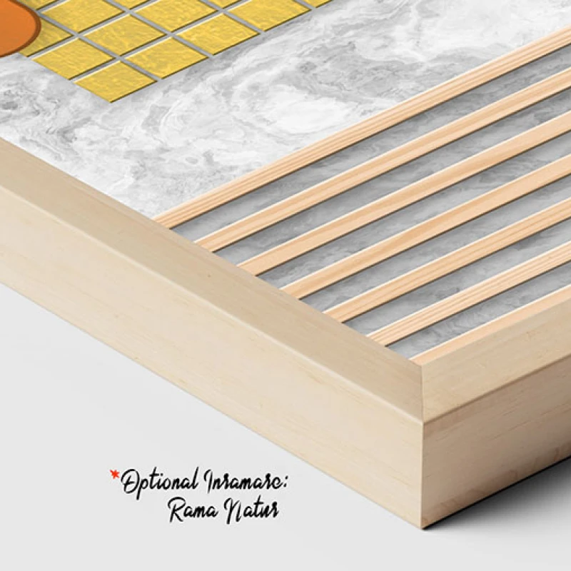 Sculptand cu Liniile - Tablou geometric Sculptand cu Liniile - Tablou geometric