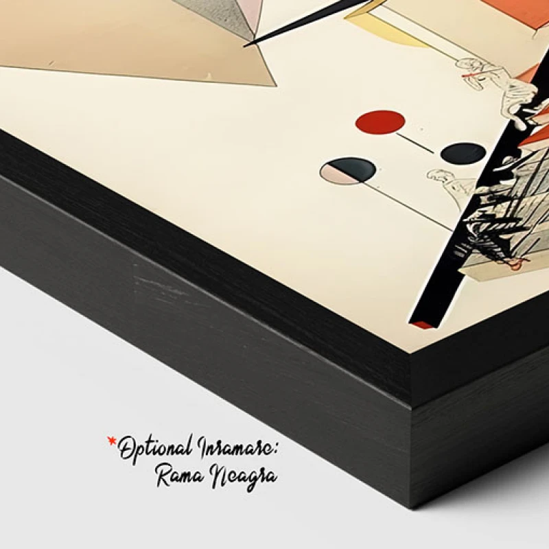 Joc de Forme si Umbre - Tablou geometric