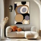 Caleidoscopul Formelor - Tablou geometric Caleidoscopul Formelor - Tablou geometric