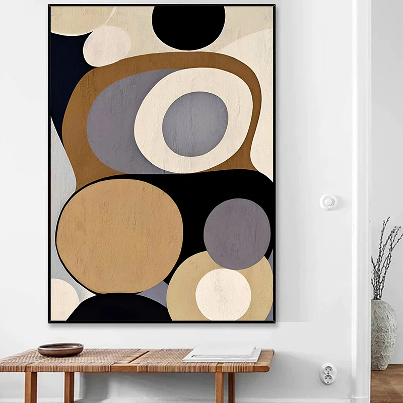 Caleidoscopul Formelor - Tablou geometric Caleidoscopul Formelor - Tablou geometric