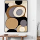 Caleidoscopul Formelor - Tablou geometric Caleidoscopul Formelor - Tablou geometric