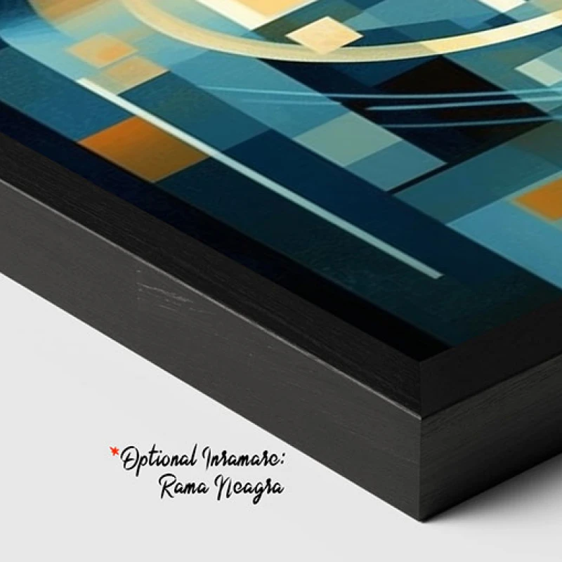 Silueta Formelor - Tablou geometric