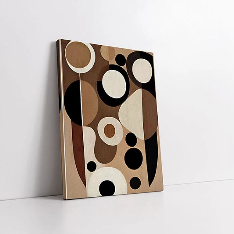 Viziuni în Forme - Tablou geometric Viziuni în Forme - Tablou geometric