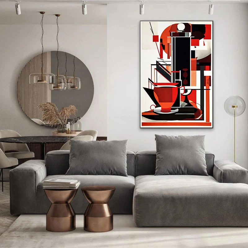 Dinamic Coffee - Tablou geometric