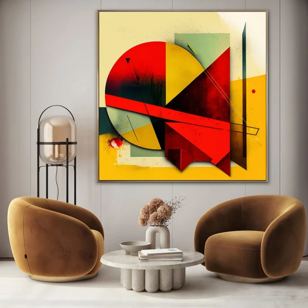 Magia Proporțiilor - Tablou geometric Magia Proporțiilor - Tablou geometric