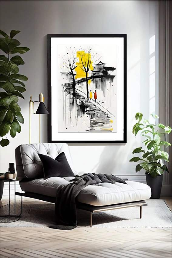 tablouri moderne pentru living